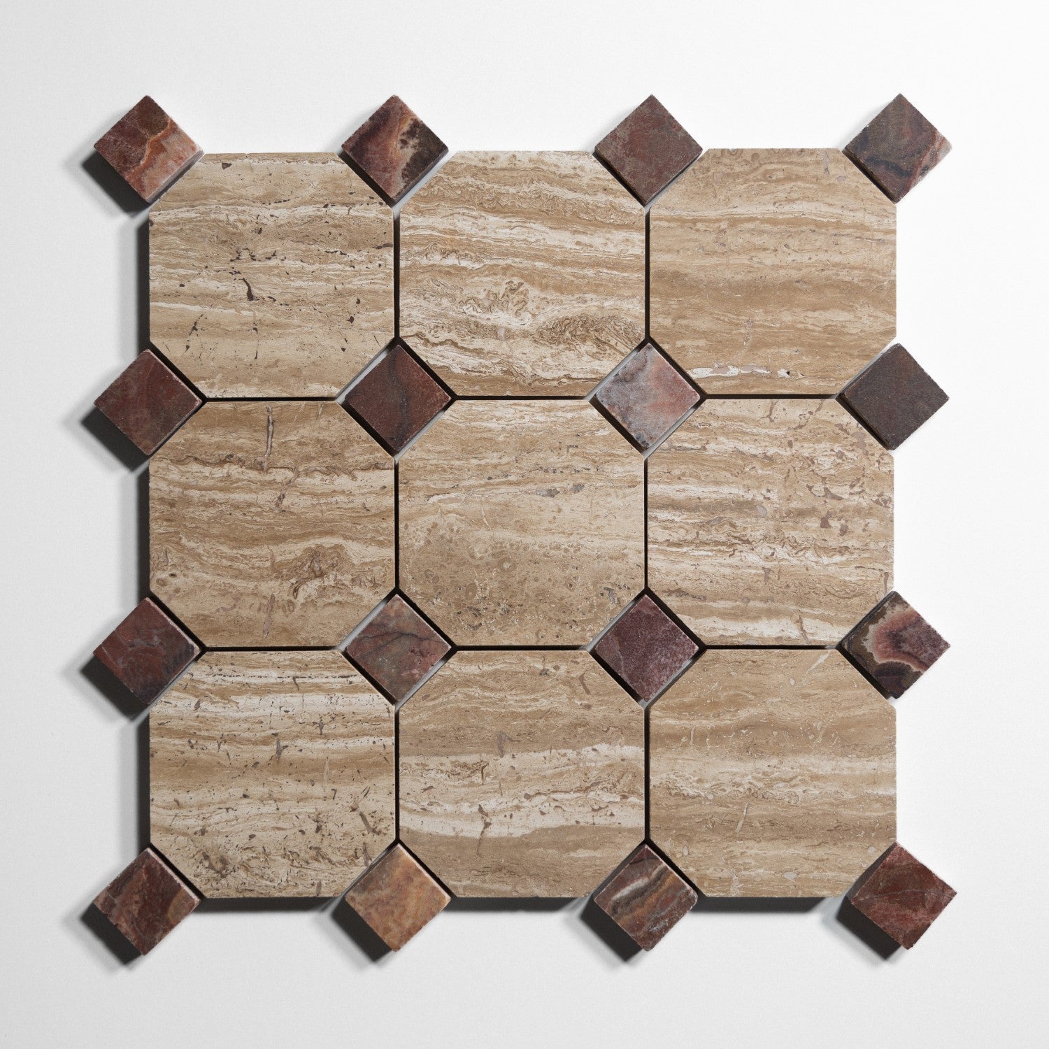 Stonewood Accent Red Onyx Tile Sample