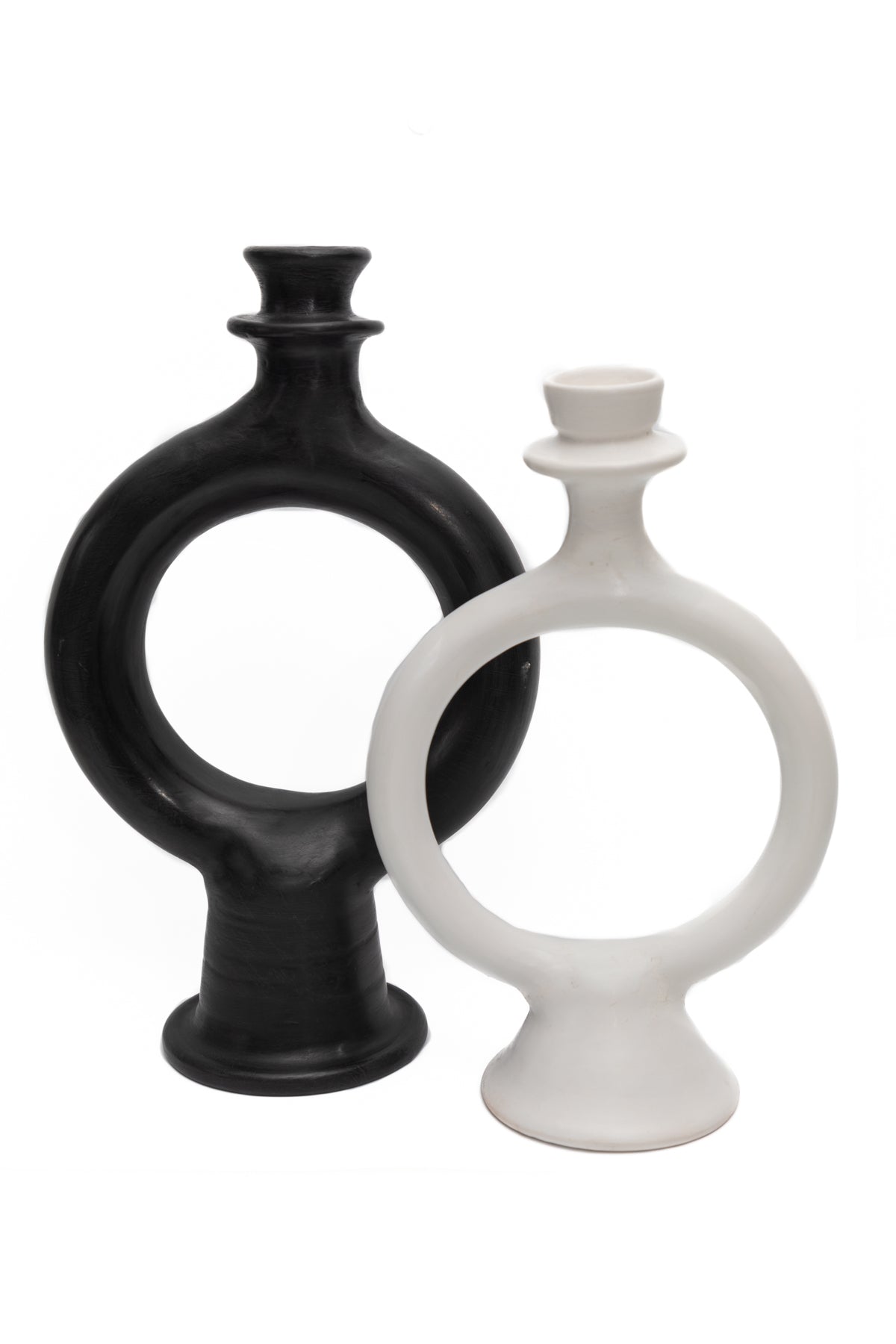 moroccan glazed terracotta candle holder