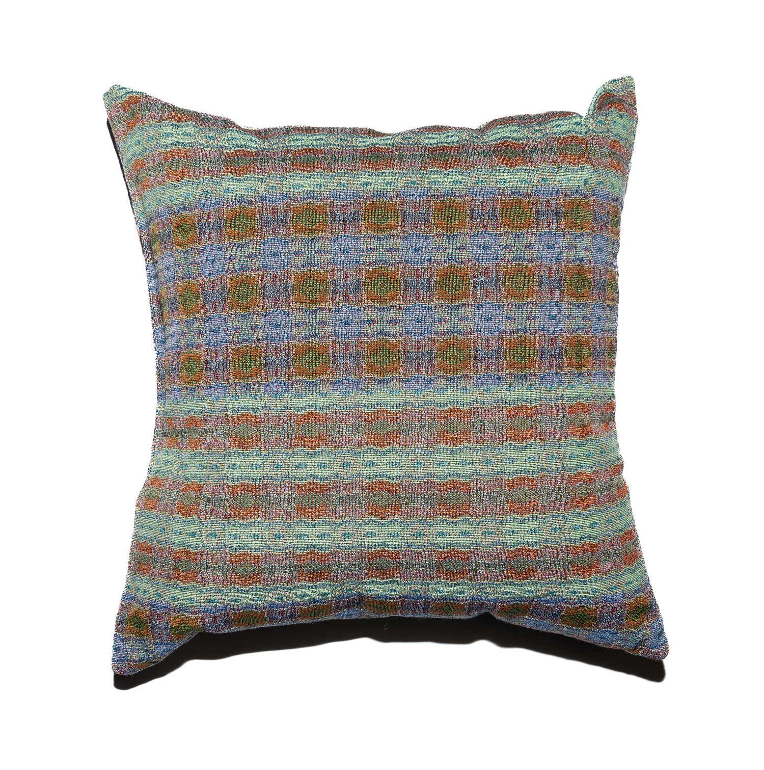 New Plaid Woven Pillow