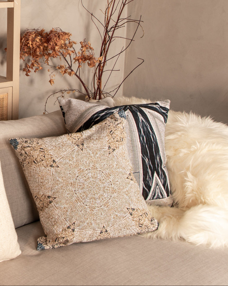 Canvas Lace Woven Pillow