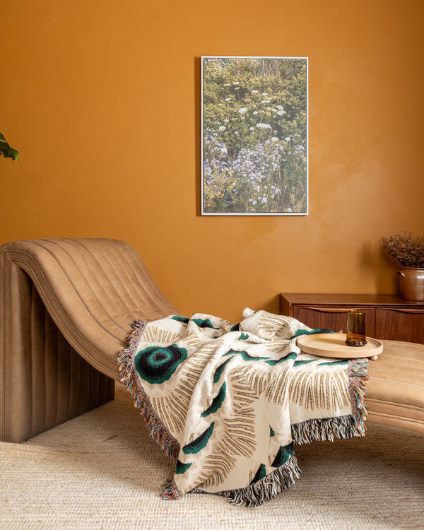 Owl Woven Blanket 2