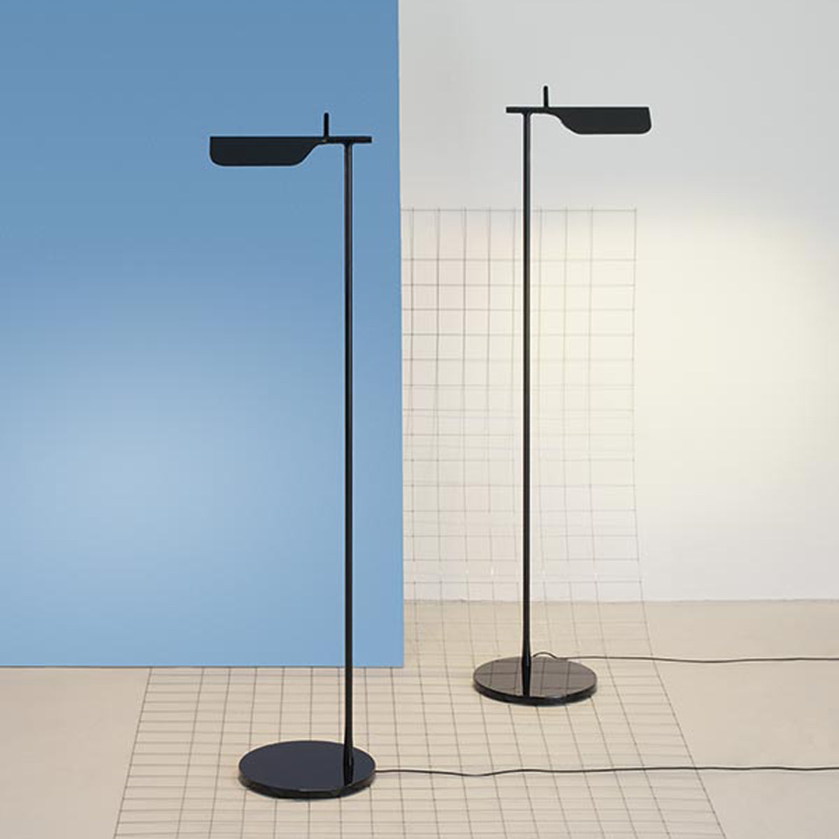 Tab Die Cast Aluminum Floor Lighting in Various Colors