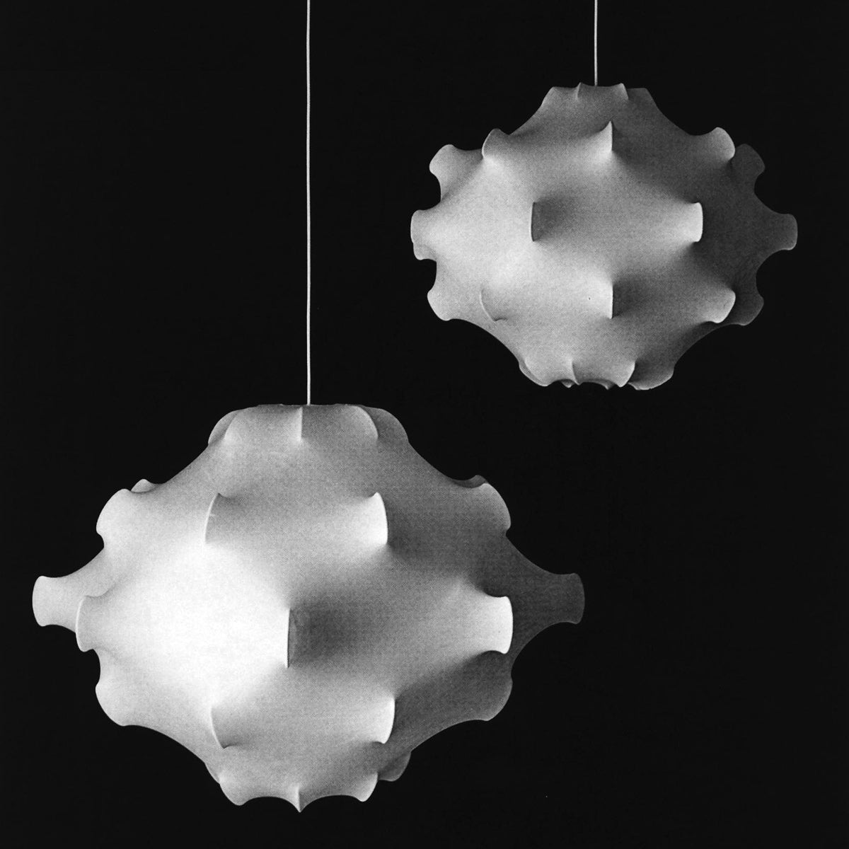 Taraxacum Cocoon Plastic Pendant Lighting in Various Colors & Sizes