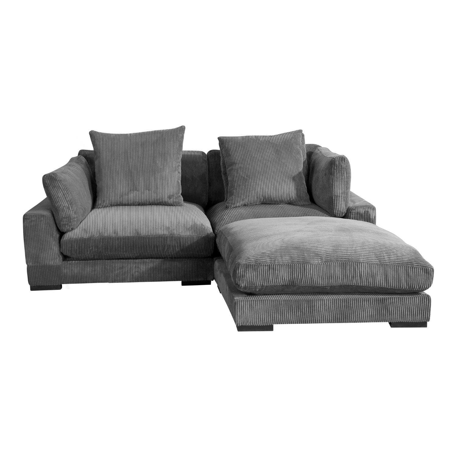 Tumble Nook Modular Sectional Charcoal 1