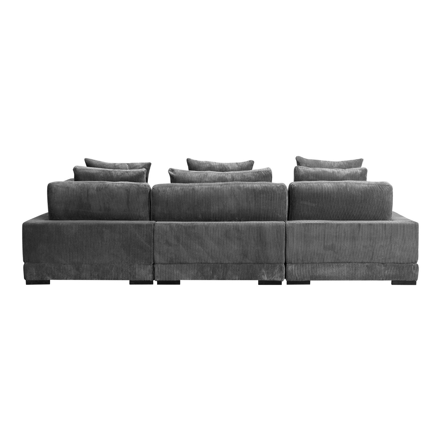 Tumble Classic L Modular Sectional Charcoal 3