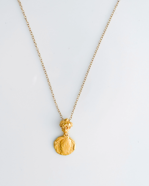 Royale Marinero Coin Drop Necklace