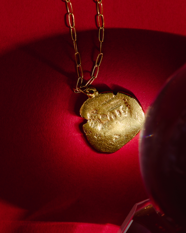 Parrot Cay Long Coin Necklace 1