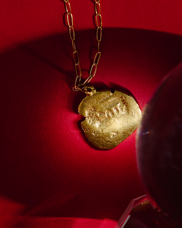 Parrot Cay Long Coin Necklace 1