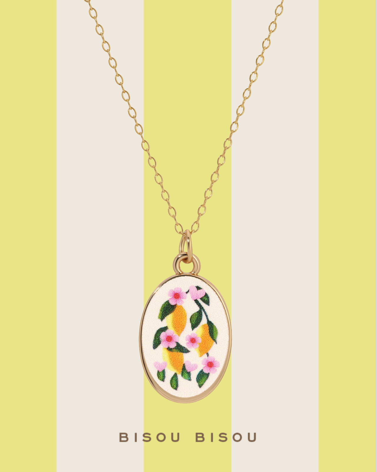 Lemon Grove Petal Necklace