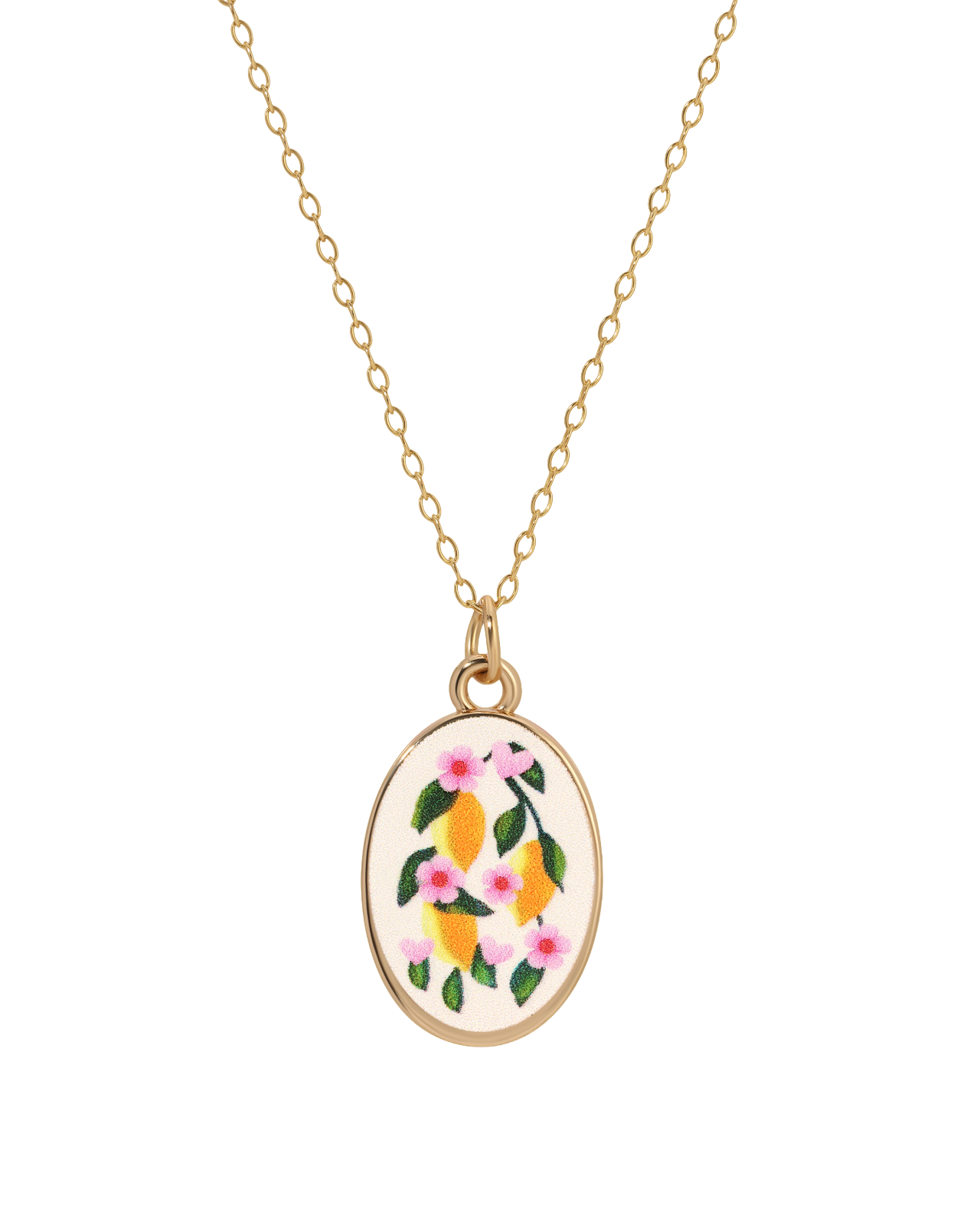 Lemon Grove Petal Necklace