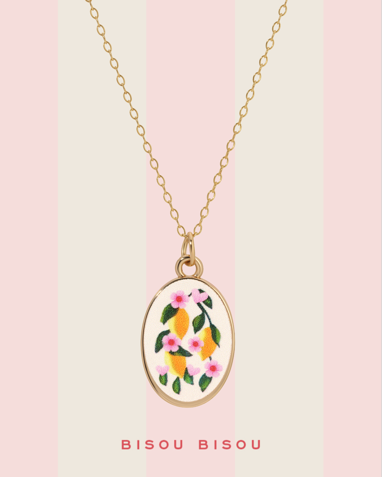 Lemon Grove Petal Necklace