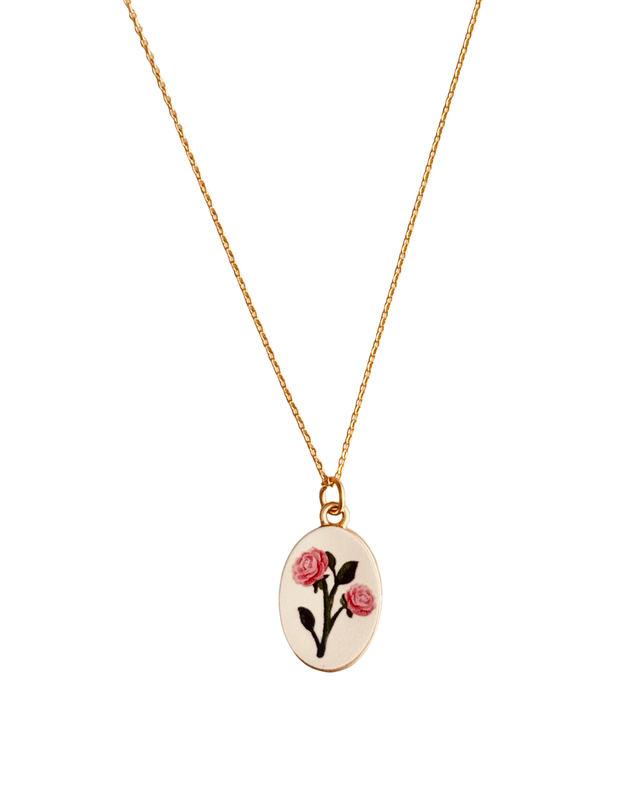 Afternoon Roses Necklace