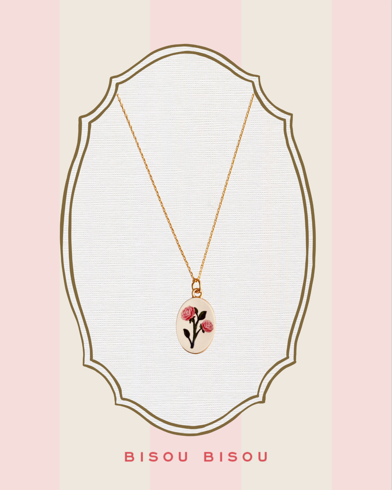 Afternoon Roses Necklace