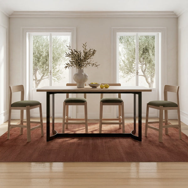 Bent Counter Table