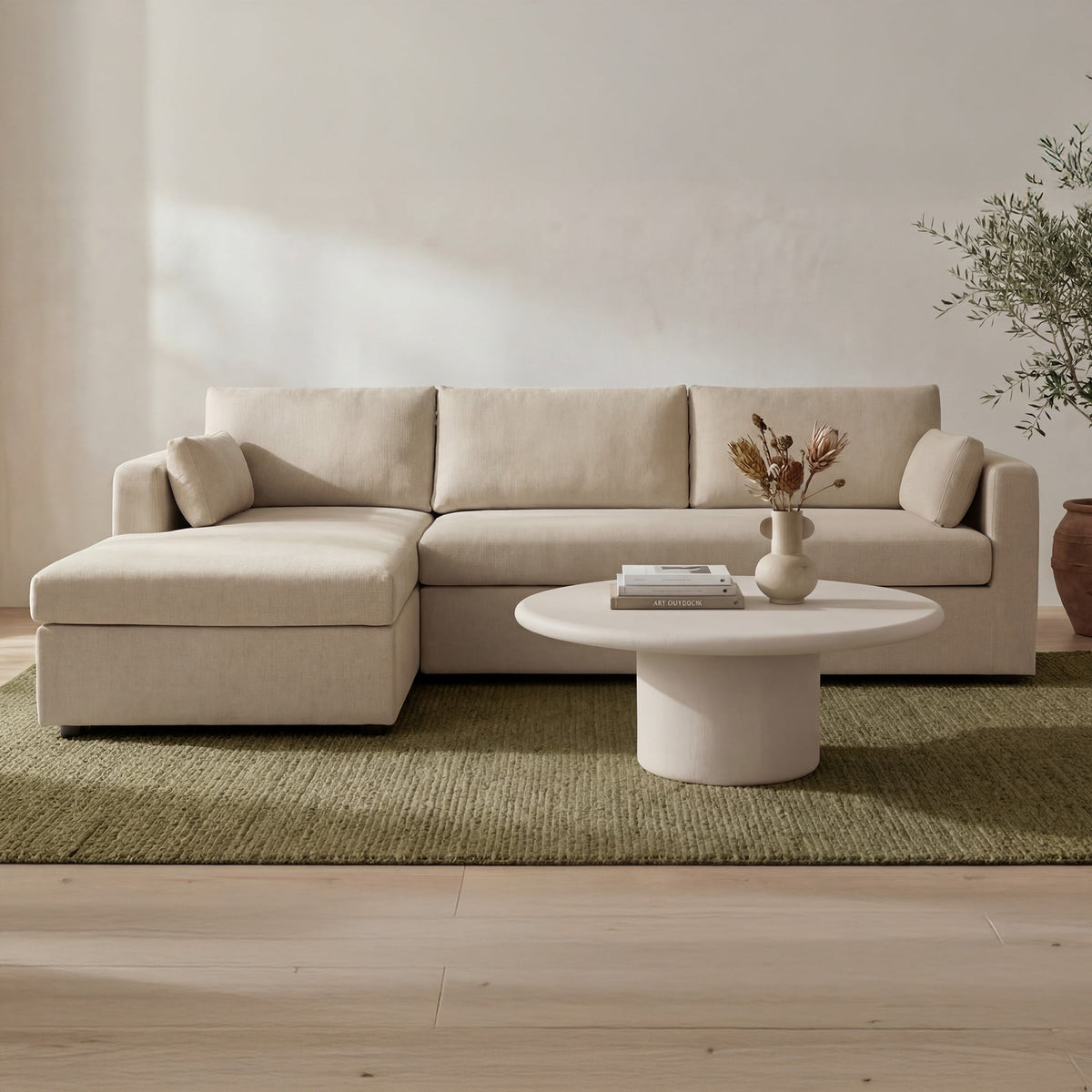 Burrow Sleeper Sectional With Storage Chaise