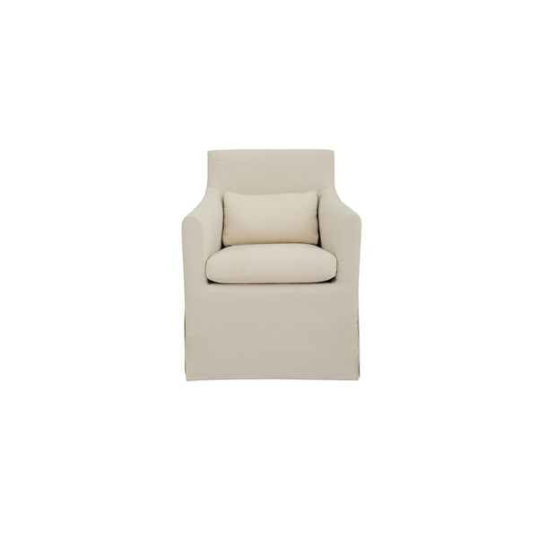Lydia Outdoor Slipcover Dining Chair