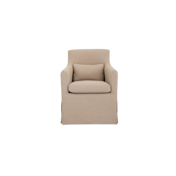 Lydia Outdoor Slipcover Dining Chair