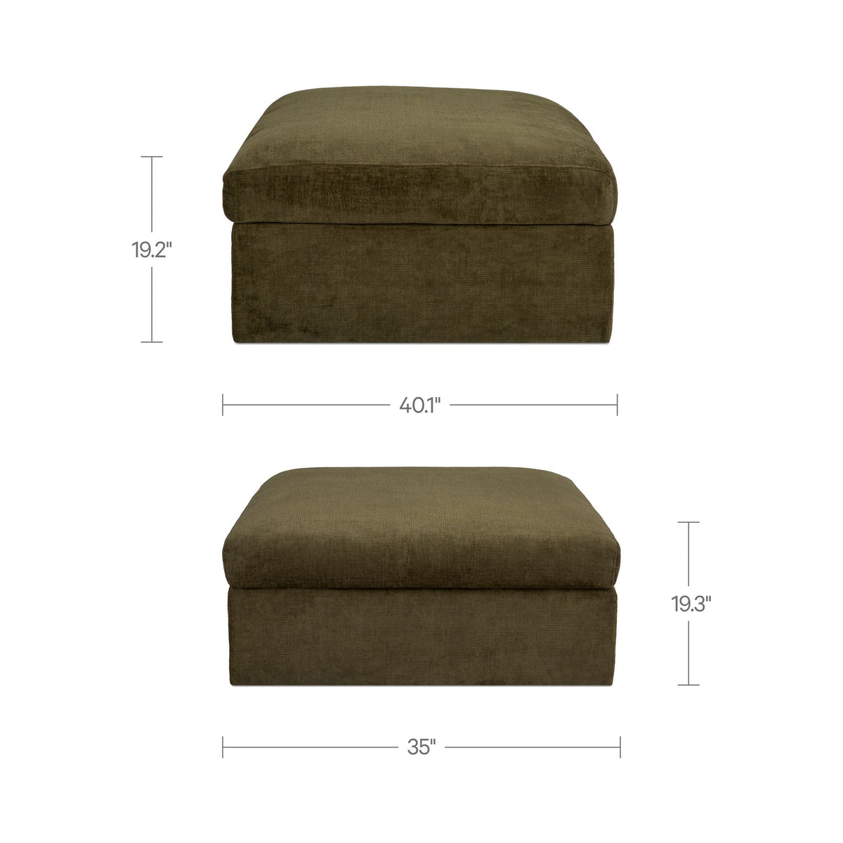 Swift Storage Ottoman