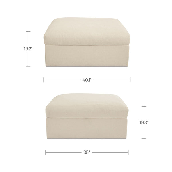Swift Storage Ottoman