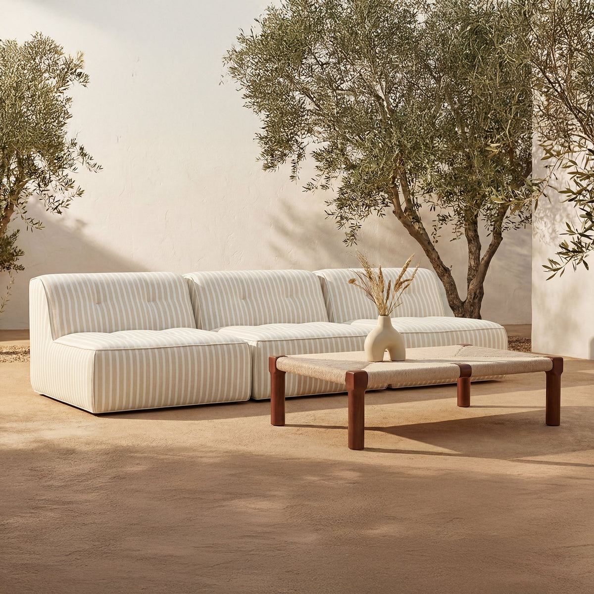 Sunseeker Outdoor 3 Piece Sofa