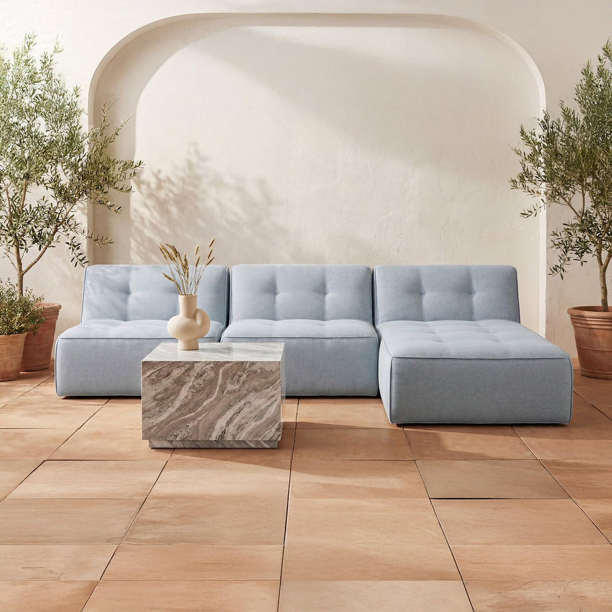 Sunseeker Outdoor 3 Piece Lounge