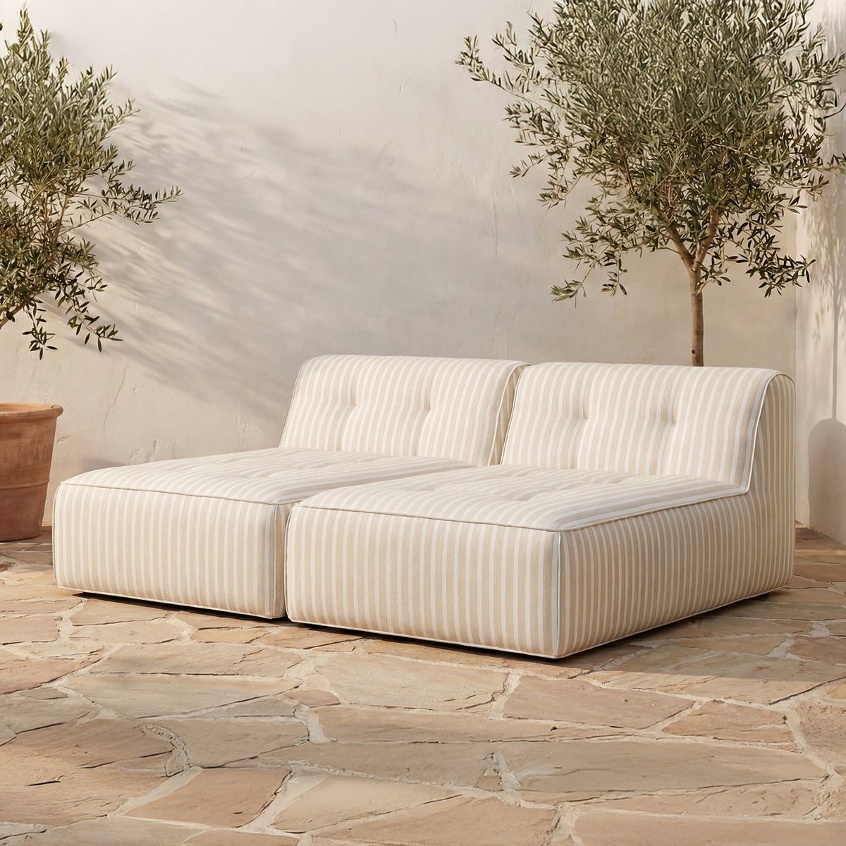 Sunseeker Outdoor 2 Piece Sun Lounger