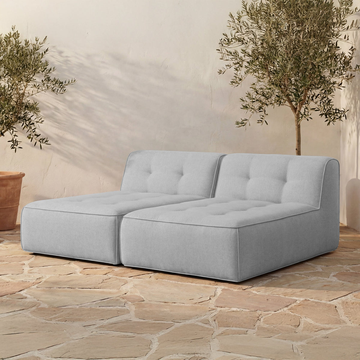 Sunseeker Outdoor 2 Piece Sun Lounger