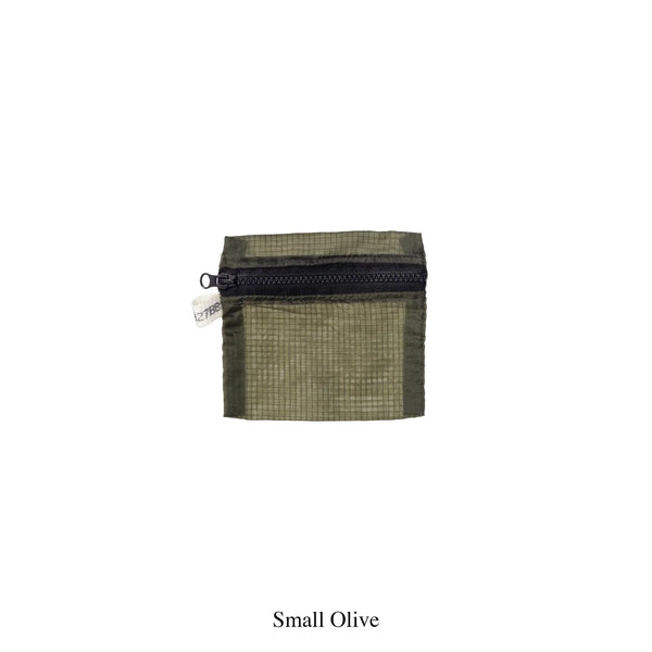 Vintage Parachute Light Pouch Small in Olive