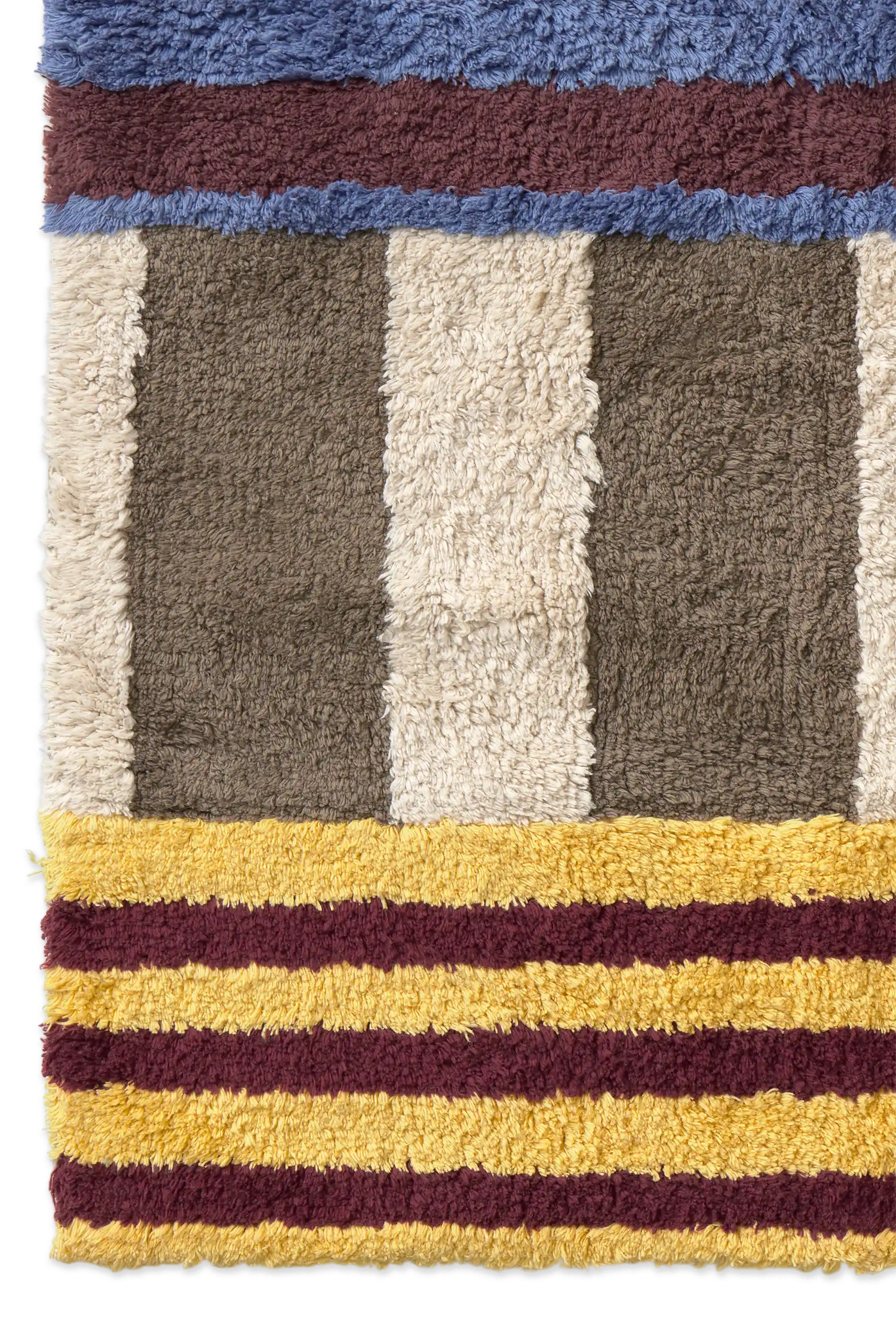 Color On Indigo Blue Washable Rug Lorena Canals C Co Ibl B 7