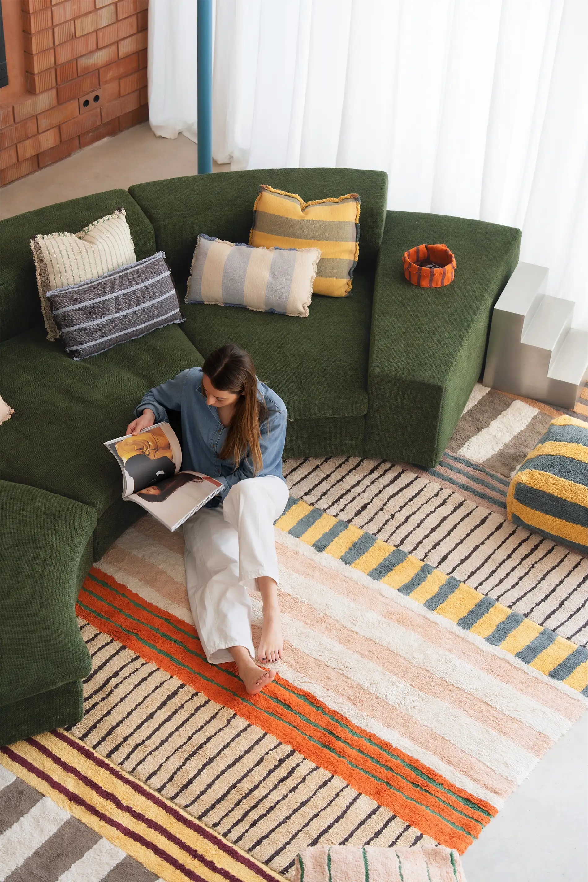 Color On Clay Washable Rug Lorena Canals C Co Cly B 13