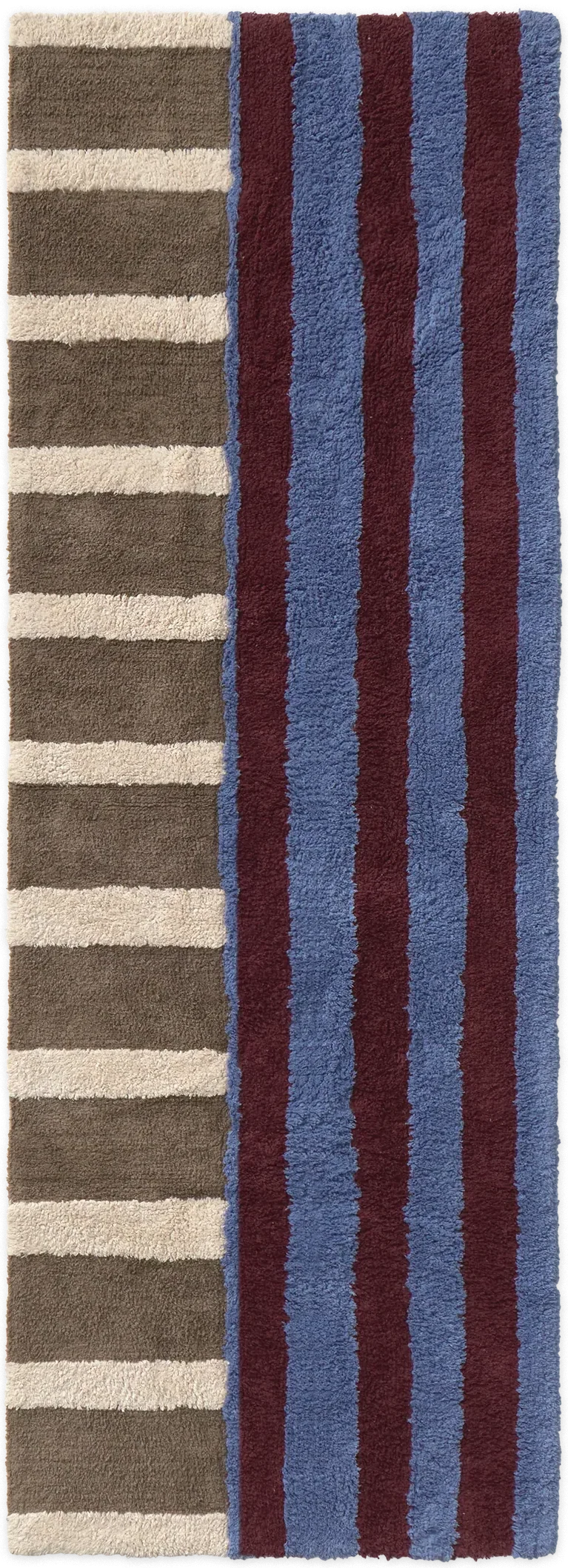 Color On Indigo Blue Washable Rug Lorena Canals C Co Ibl B 4