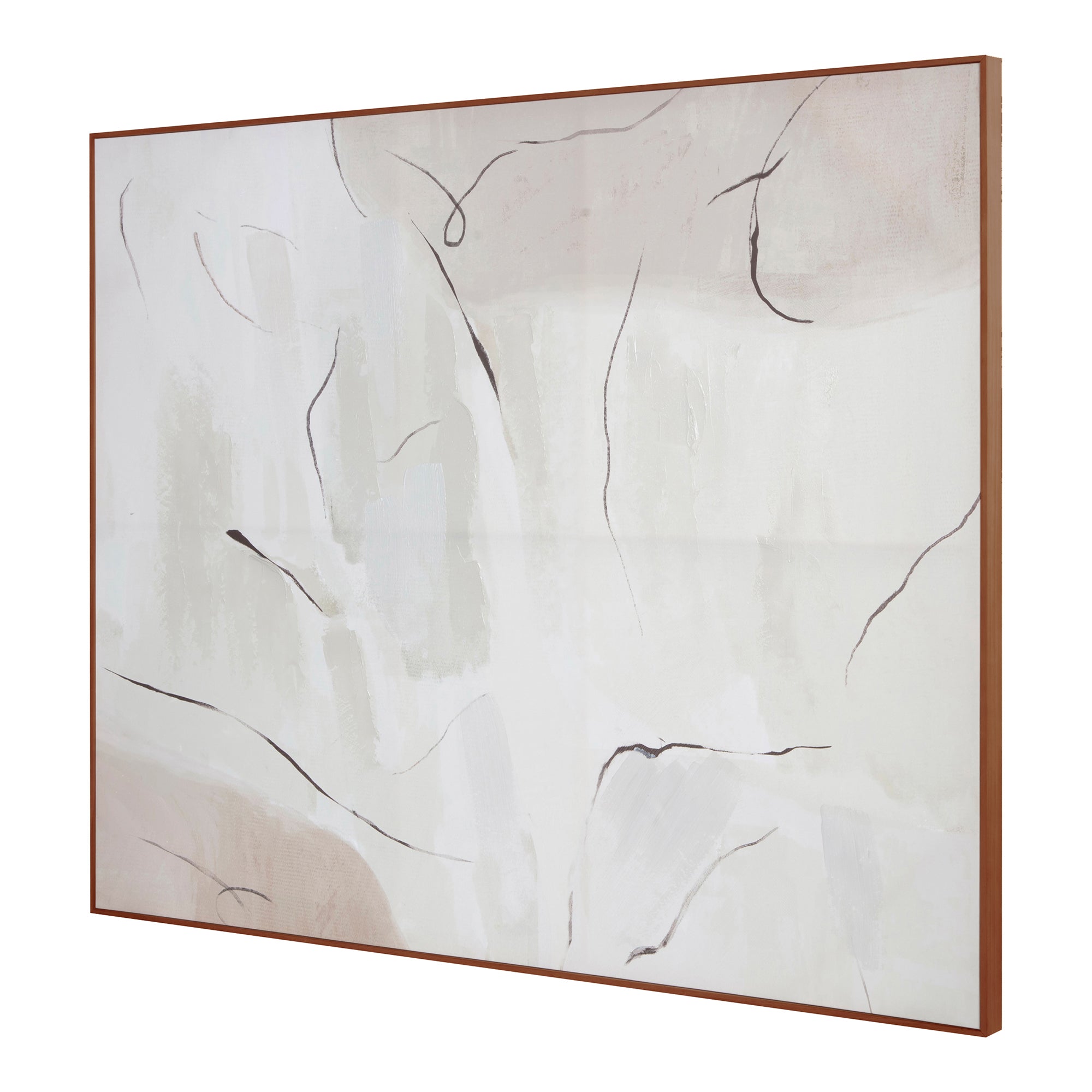 Impression Terra Palette Framed Painting 2