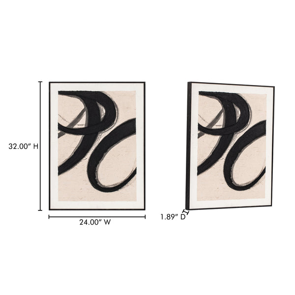 Poet 1 Framed Painting Moes Home Collection Mhc Wp 1304 37 7