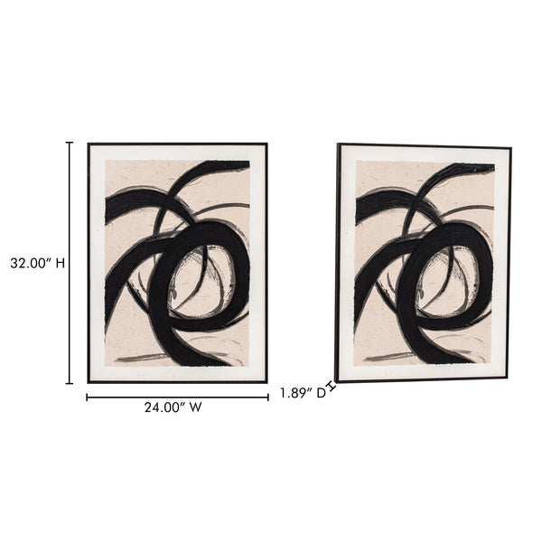 Poet 1 Framed Painting Moes Home Collection Mhc Wp 1304 37 8