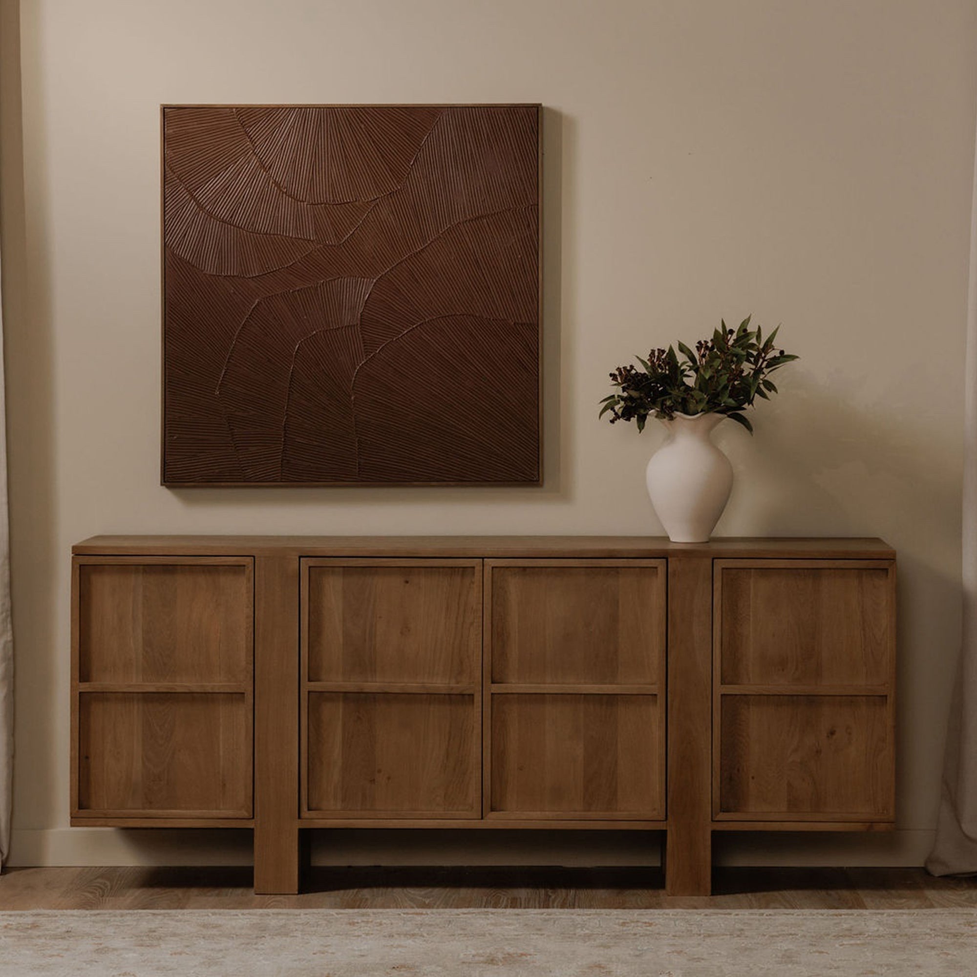 Flutter Maroon Framed Painting Moes Home Collection Mhc Wp 1307 37 6