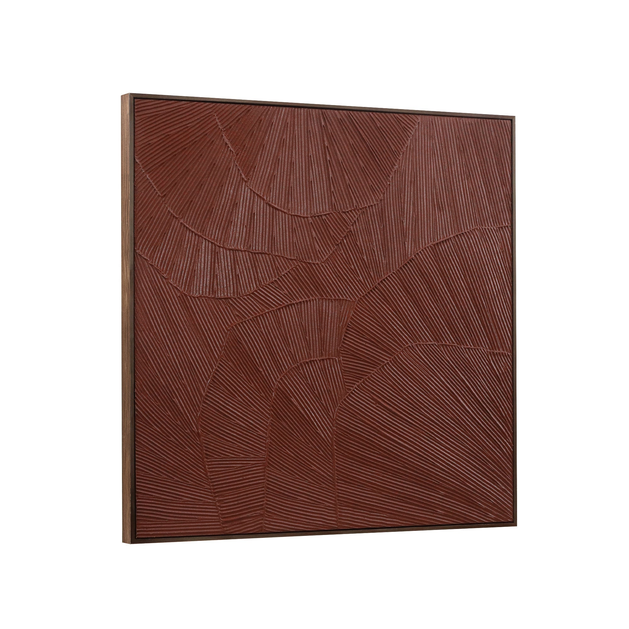 Flutter Maroon Framed Painting Moes Home Collection Mhc Wp 1307 37 3