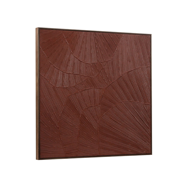 Flutter Maroon Framed Painting Moes Home Collection Mhc Wp 1307 37 3