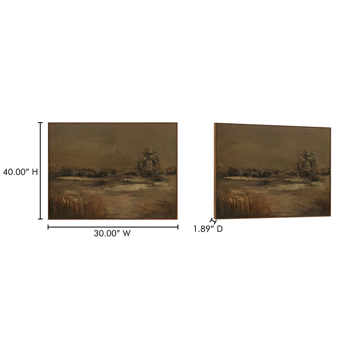 Ode Framed Painting