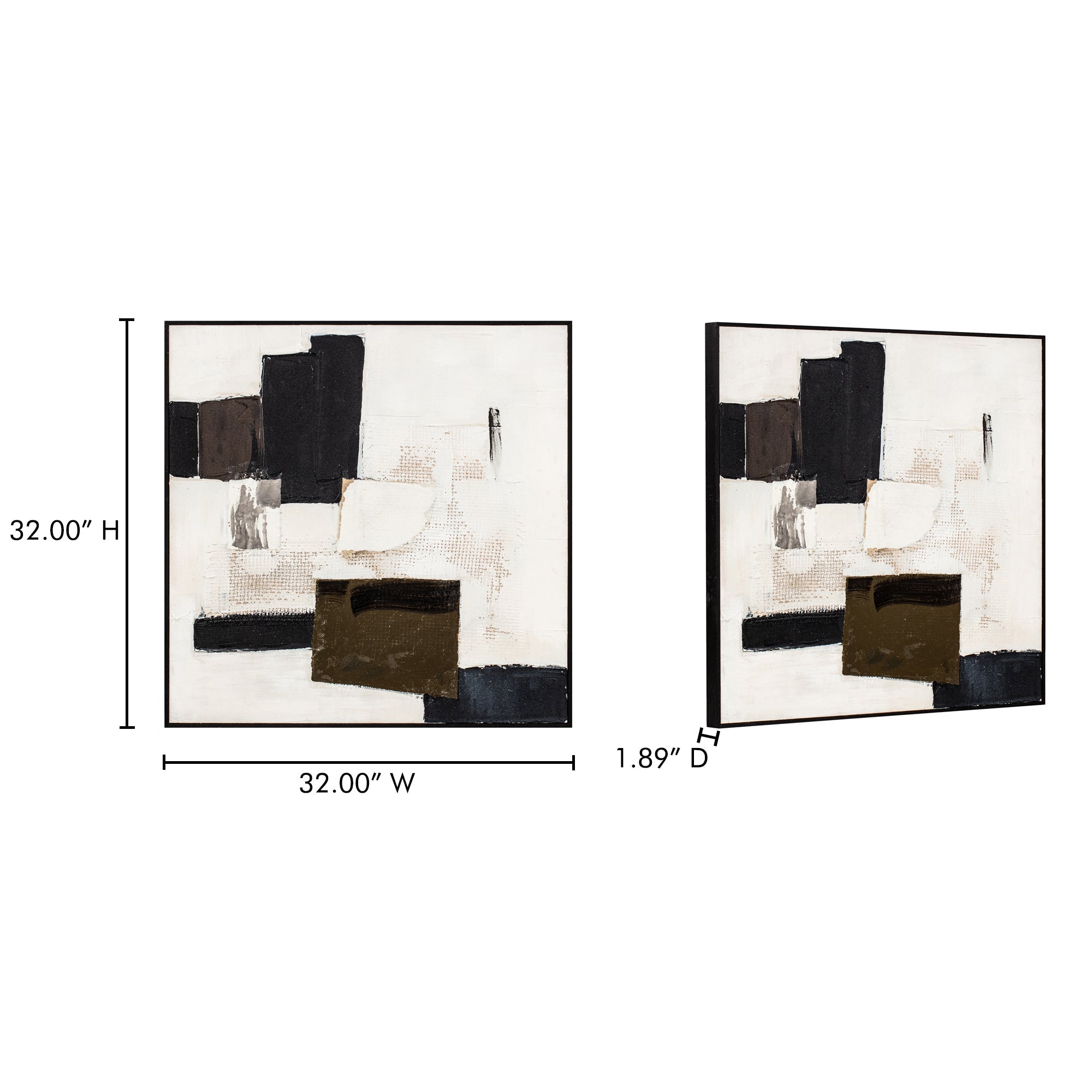 Interlude Framed Painting Moes Home Collection Mhc Wp 1322 37 5