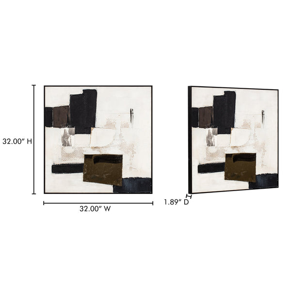 Interlude Framed Painting Moes Home Collection Mhc Wp 1322 37 5