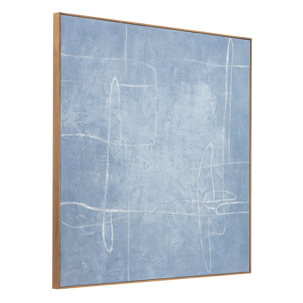 Notion Blue Framed Painting Moes Home Collection Mhc Wp 1335 37 2