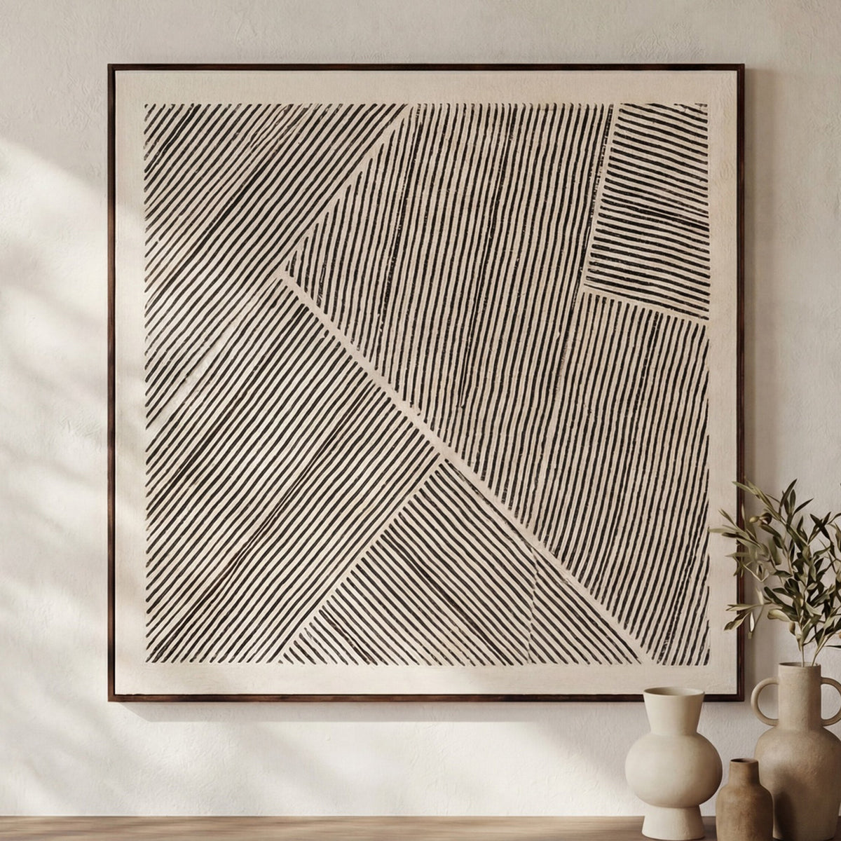 Fleet Framed Painting