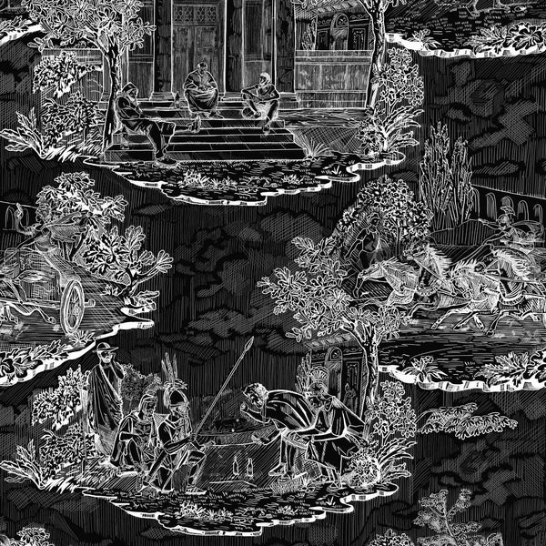 Thuglife Wallpaper in Black/White