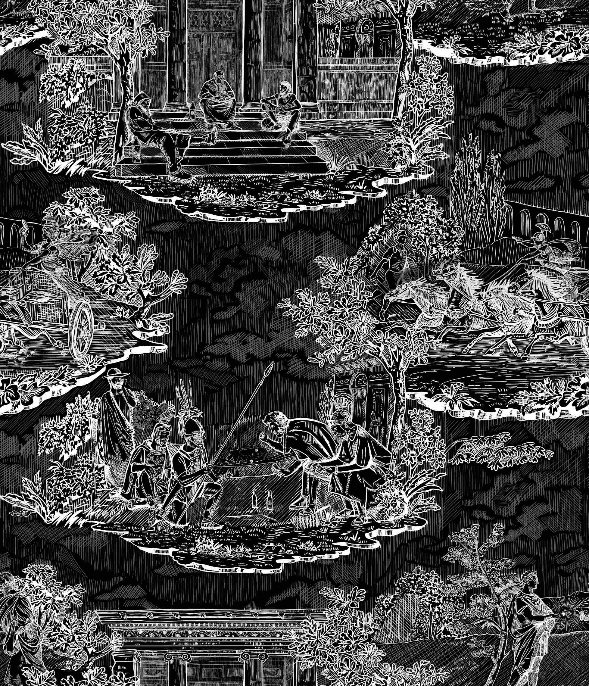 Thuglife Wallpaper In Black White Xawd Wp Tl Awd 04012 3