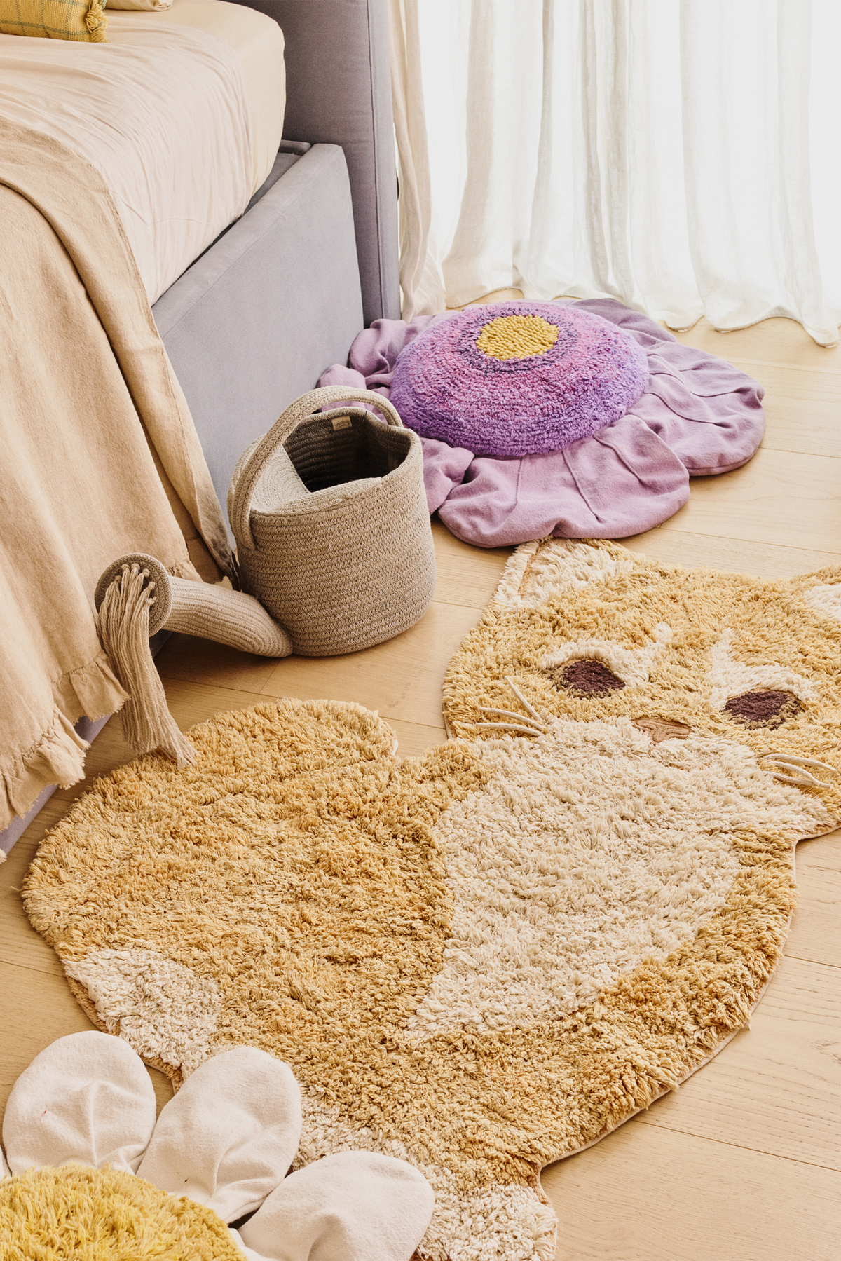 Ginger The Cat Washable Rug Lorena Canals C Ginger 2