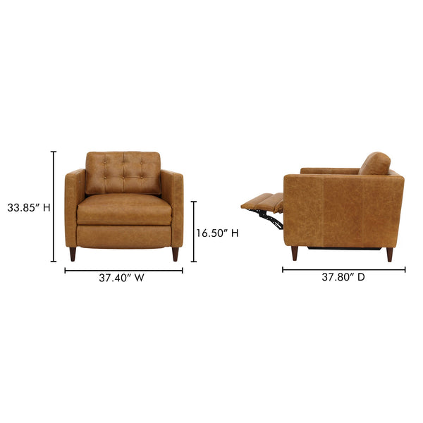 Bridgers Power Recliner Chair Moes Home Collection Mhc Xq 1010 40 13