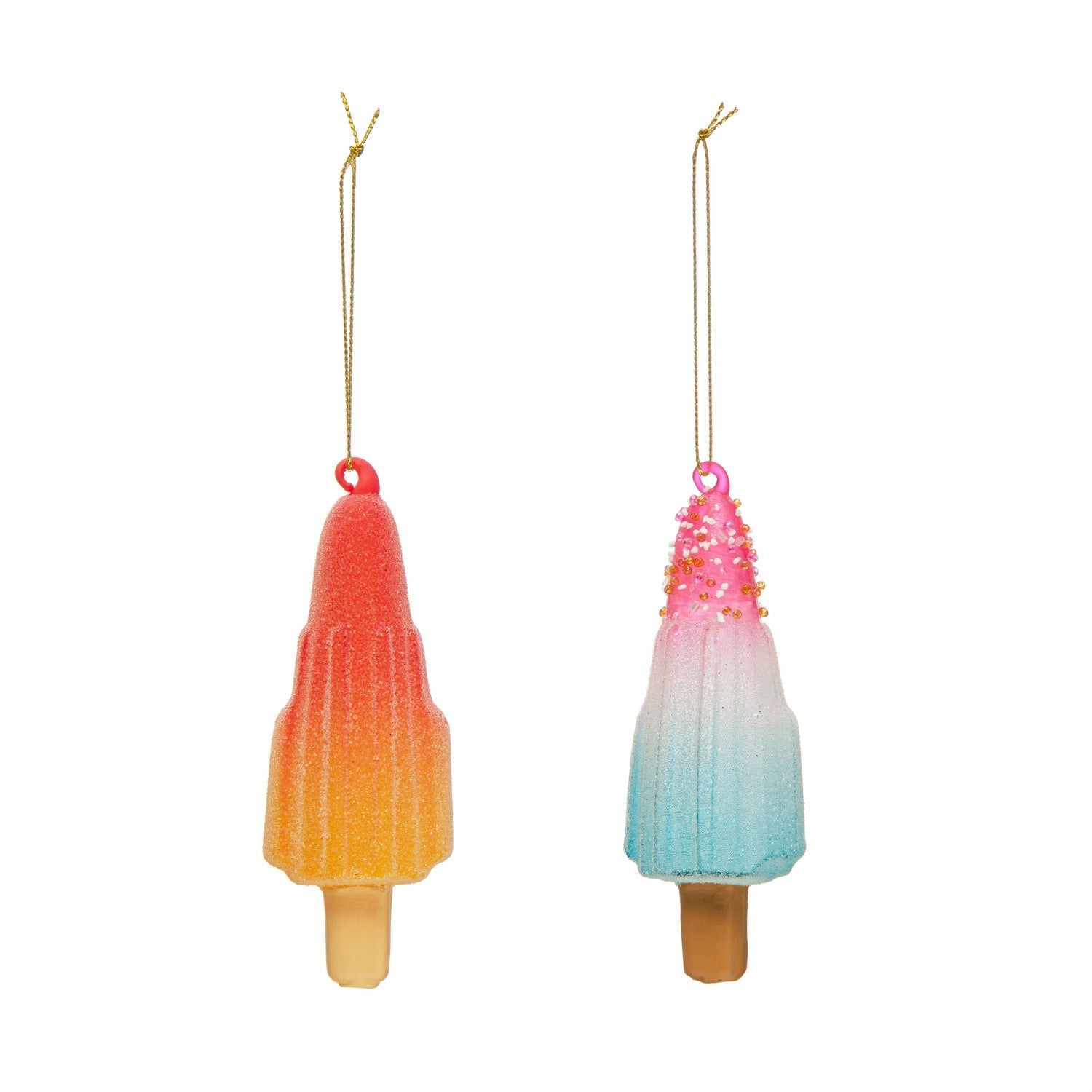 Hand Painted Popsicle Ornament 1