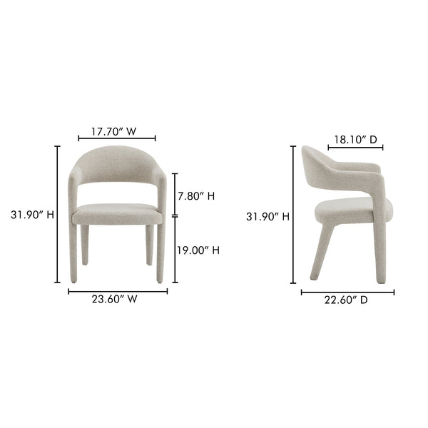 Martens Dining Chair Moes Home Collection Mhc Ym 1009 34 16