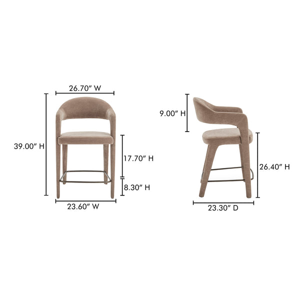 Martens Bar Stool Moes Home Collection Mhc Ym 1011 34 32