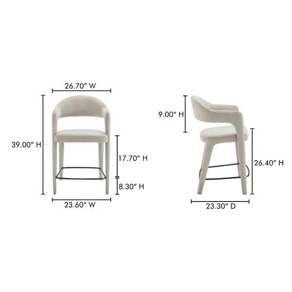 Martens Bar Stool Moes Home Collection Mhc Ym 1011 34 31